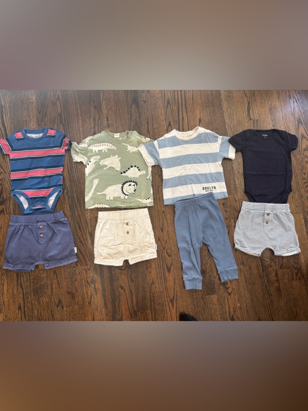 Baby Boy Bundle H&M, Gerber, Burt’s Bees, Gap, Carters 12-18M